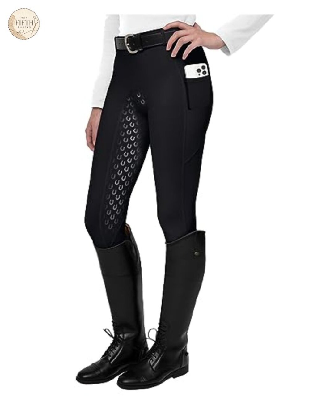Women's Full Seat Silicone Grip Riding Tights Equestrian Breeches